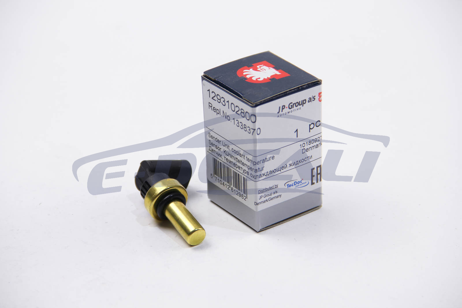 1293102800 JP GROUP JP GROUP OPEL Датчик температуры воды Astra H 1,6-1,8 06-, Vectra C 1,8 06-, Corsa, Zafira.